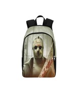 Jason Voorhees All-Over Print Adult Casual Waterproof Nylon Backpack Bag - £35.85 GBP