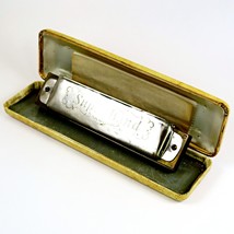 Super Band Harmonica S. Mano Japan 12-Hole w/Case Vintage 1960s JRB - $24.70