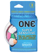 One Super Sensitive Condoms - Box Of 3 - £11.18 GBP