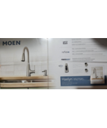 MOEN Haelyn Single-Handle Pull-Down Sprayer Kitchen Faucet with Reflex a... - $197.00