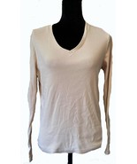 Ladies Sweater, White Stag, 100% Cotton, Mustard Color, XL, 3/4 Sleeves - $15.97