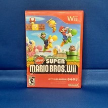New Super Mario Bros. Wii (Nintendo Wii, 2009) Complete - Case Damage SE... - £25.54 GBP