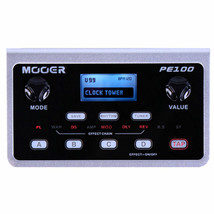Mooer PE100 Portable Guitar Multi-Effects Processor Silver New - $71.76