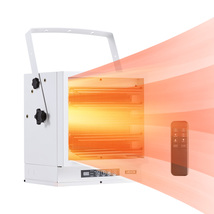 VEVOR Electric Garage Heater, 10000-Watt with Remote Control &amp; 10 Hour T... - $161.99