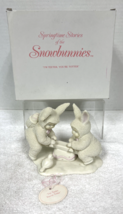 1994 Snowbunnies I'm Teeter Your Todder In Orig Box Dept 56 Easter Spring - $18.32