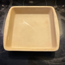 Pampered Chef Stoneware 11 X 10 X 2 1/2” Baking Pan Family Heritage ￼ - $28.71