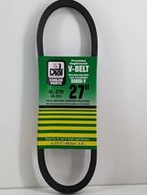DIAL Durable 27 in. V-Belt Rubber Rated for 4L &amp; A V-Belt Easy to Instal... - £5.60 GBP