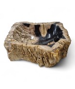 Petrified Wood Sink Natural Stone Countertop Washbasin Bathroom Brown - $700.49