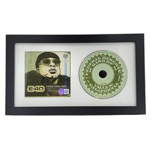 E40 Rap Hip Hop Signed CD Booklet Practice Makes Paper Rap Album Beckett Frame - £193.88 GBP