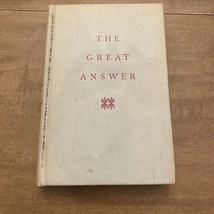 The Great Answer by Margaret Lee Runbeck Houghton Mifflin 1st Ed HC 1944 - £5.66 GBP