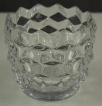 Vintage Fostoria American Pattern Elegant Glass Candy Dish Base 3-7/8&quot; Tall - £13.94 GBP