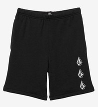 Volcom Toddler Boys Black Iconic Stone Fleece Shorts, 5/M - $19.79