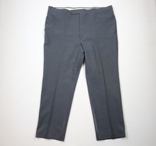 Vtg 70s Streetwear Mens 48x33 Distressed Knit Wide Leg Bell Bottoms Pant... - £54.08 GBP