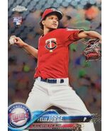 2018 Topps Chrome #127 Felix Jorge Twins RC Rookie Card MLB TWINS JUST P... - $1.83