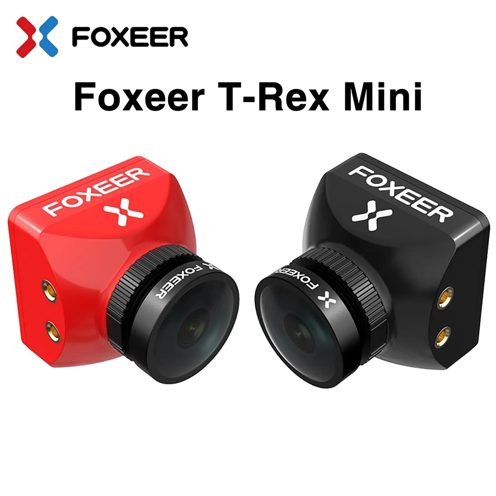 Hot Sale Foxeer T-Rex Mini 1500TVL 6ms Low Latency Super WDR 4:3/16:9 PAL/NTSC - £65.84 GBP