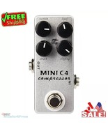 MOSKY MINI C4 Electric Guitar Bass Mini Compressor Effect Pedal True Bypass - $40.89 CAD