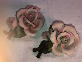 2 Napoleon Capodimonte Roses - £27.64 GBP