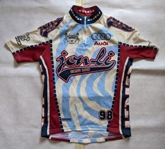 GIGI Cycle JERSEY Bicycle Shirt Size S Polyester made in Italy - $285.10 MXN
