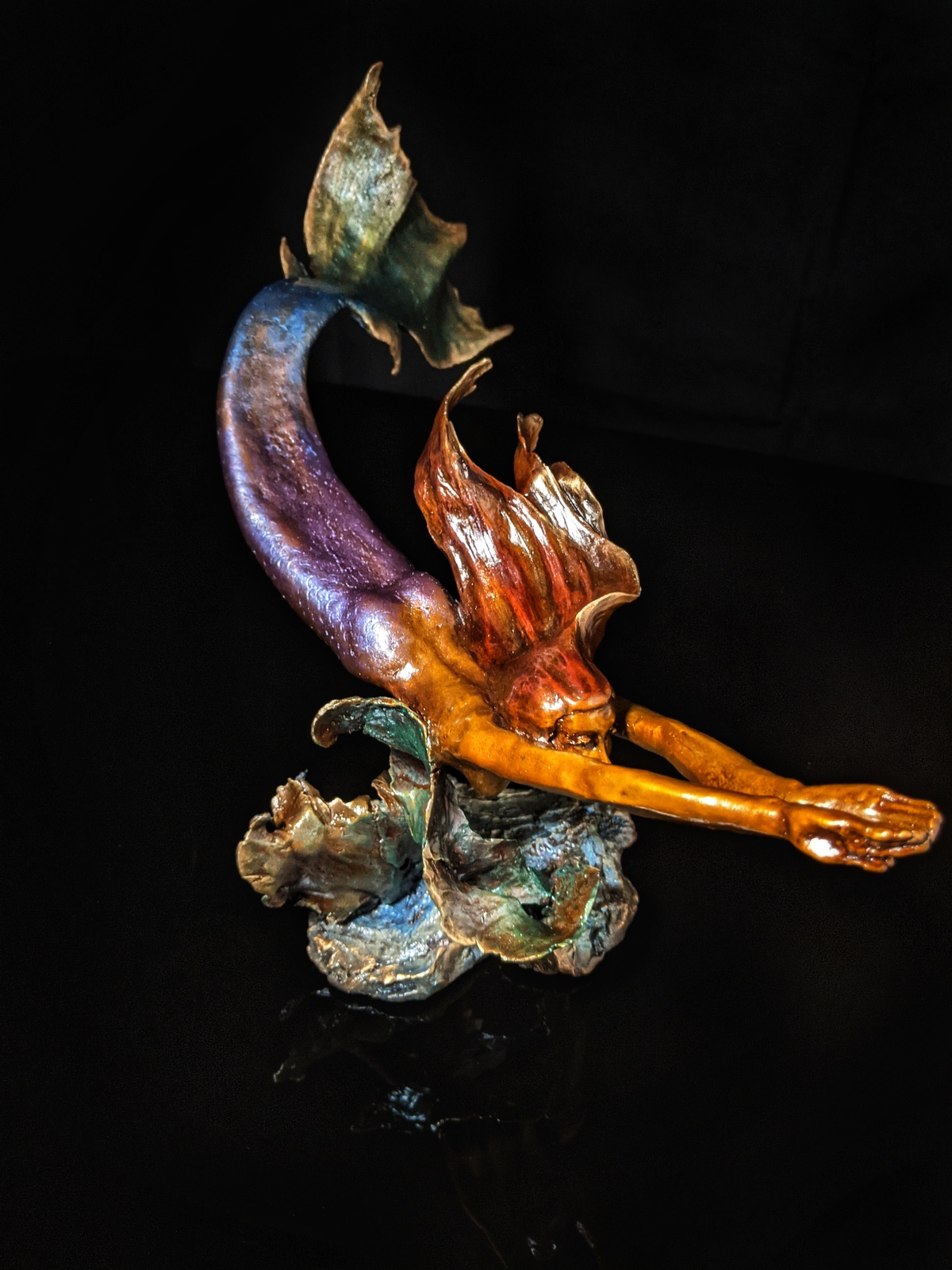 Mark Hopkins Bronze Mermaid  Item image 6