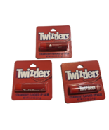 Twizzlers Twists Strawberry Flavored Lip Balm  Lot Of 3 In Box - £10.45 GBP