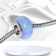 Sterling Silver Wedgewood Mosaic Mother Of Pearl Bead - $284.19 MXN