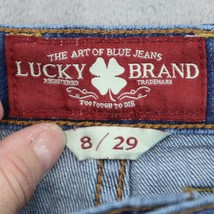 Lucky Brand Pants Womens 8 Blue Mid Rise Flat Front Sweet n Crop Capri B... - £23.67 GBP