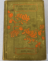 1912 Antique Book &quot;Plain Tales from the Hills&quot; Kipling- Delicate Binding - £25.93 GBP