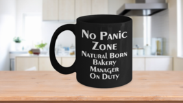 Bakery Manager Gifts Funny Black Coffee Mug Bakery Owner Cake Shop Management - £17.38 GBP+