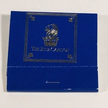 Vintage The Ritz Carlton Blue Matchbook Gold Inlay Full 30 Unstruck Atlanta - £7.46 GBP