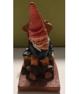 GNOMES Theodor Figurine Sitting Throne toilet funny bathroom decor Klaus... - $1,107.02 MXN