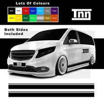 for Mercedes Vito Stickers Side Stripes Decals Graphics Vinyl Van Taxi P... - £39.30 GBP