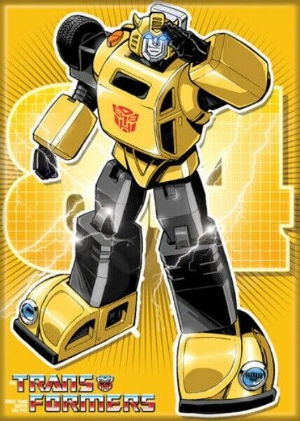 Primary image for Transformers Animated TV Series Bumble Bee Figure Refrigerator Magnet NEW UNUSED