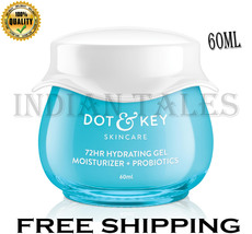 Dot &amp; Key 72HR HYDRATING GEL + Probiotics Moisturizer for Face - 60ml  - £21.34 GBP