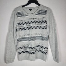 Women&#39;s Sweater Size Medium Grey Talbots Gray New No Tag, Warm Winter Shirt - £15.63 GBP