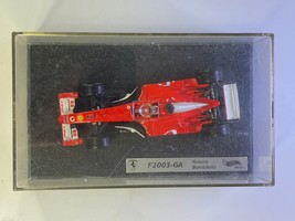 Hot Wheels 1:43 Ferrari F1 (F2003-GA) Rubens Barrichello Vintage - £30.61 GBP