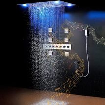 Cascada Luxurious Design 23&quot;x31&quot; LED Shower System With built-in Bluetoo... - $2,920.45+