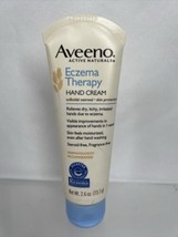 Aveeno Therapy Face &amp; Hand Creme Colloidal Oatmeal 2.6 oz ￼ Discontinued... - $15.99