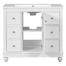 [Cabinet Only] 36&quot; White Bathroom vanity - £244.95 GBP