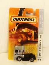 Matchbox 2007 #54 City Action Grey DAF XF 95 Space Cab Semi Truck Tracto... - $14.99