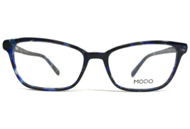 Modo Eyeglasses Frames MODEL 6522 BLUMB Blue Tortoise Silver Cat Eye 52-17-140 - £102.34 GBP