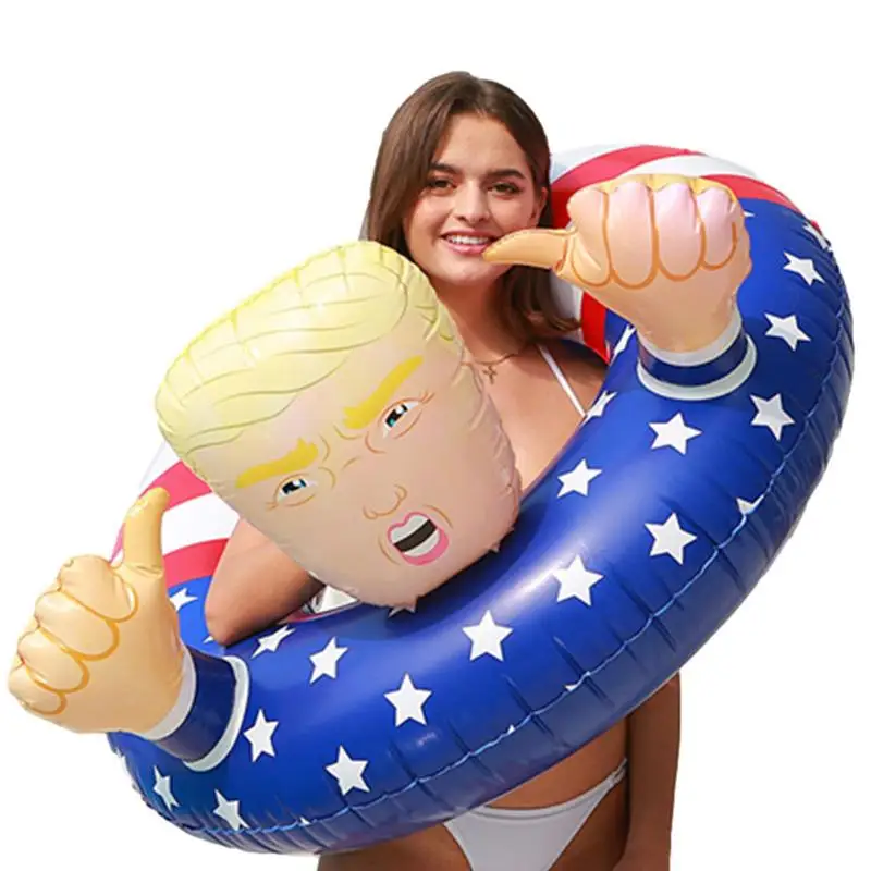 Inflatable Swimming Ring Summer Presidential Inflatable Pool Float Swim Seat - £15.39 GBP+