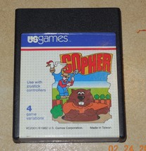 Gopher (Atari 2600, 1982) Us Games Rare Vhtf - £33.99 GBP