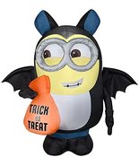 Gemmy 3.5 FT Minion Dave as a Bat Airblown Inflatable - $76.52 CAD