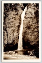RPPC Horsetail Falls Columbia River Highway Oregon Sawyer Image Postcard I25 - £5.45 GBP