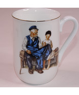 Vintage 1982 Norman Rockwell The Lighthouse Keepers Daughter Coffee Tea ... - $3.95