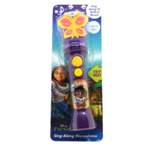 Disney Encanto Mirabel Sing-Along Light Up Microphone with Built In Music NEW - £10.05 GBP