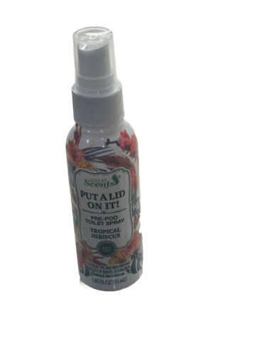 Great Scents Put A Lid On It Pre Poo Toilet Spray-Tropical Hibiscus 1.85... - $11.76