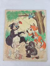 Tuco Workshops Rabbit Fox Bear Woodchuck Tray Jigsaw Puzzle - Bob Bindig - $18.36