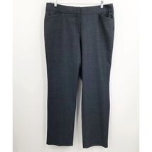 Worthington Women's Ankle Pants Blue Pin Dot High Waist Elastic Pockets ... - $20.00