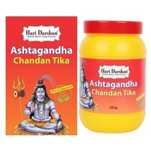 Hari Darshan Ashtagandha Chandan Tika - 250 gm con polvo de sándalo para... - £21.84 GBP